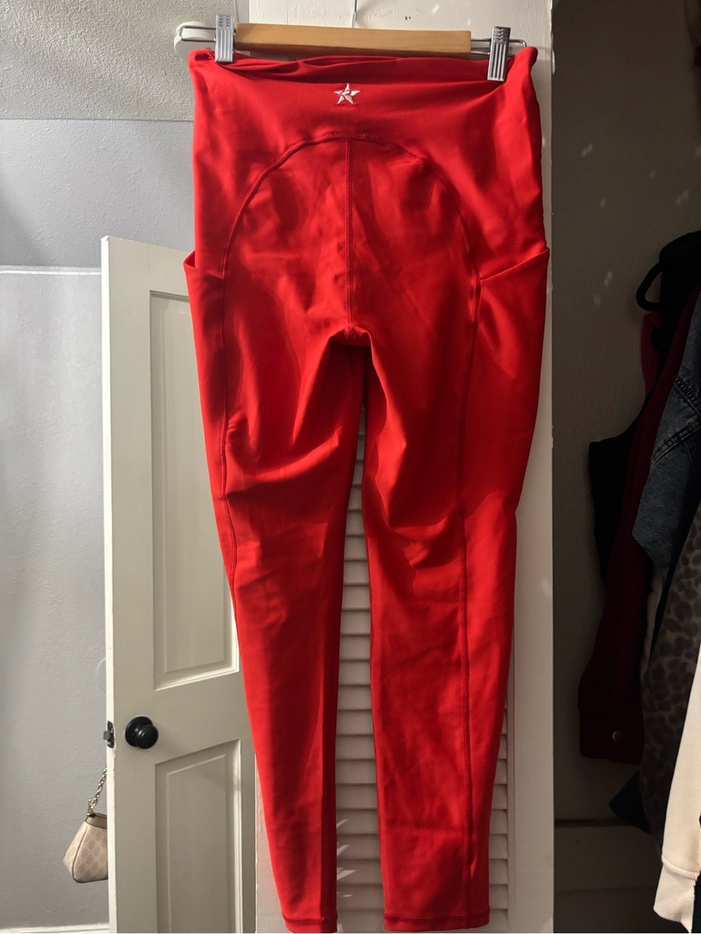 Rebel Athletic Red Sports Bra & Leggings Set - Picture 4 of 11